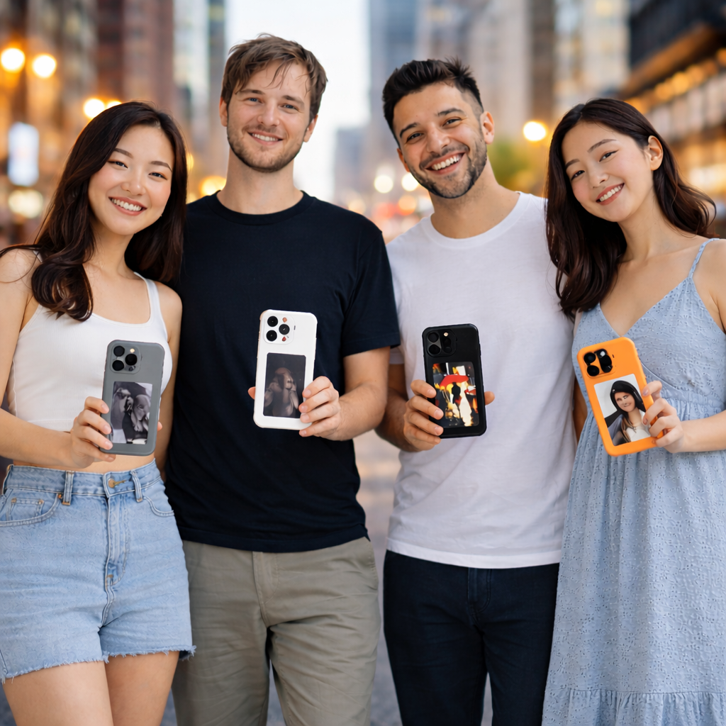 Cover Smart NFC con Display E-Ink