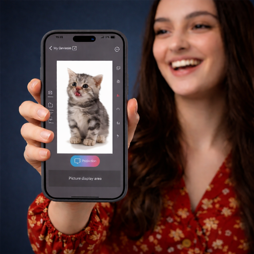 Cover Smart NFC con Display E-Ink